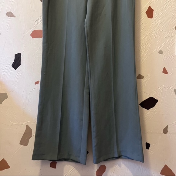 NWT Zara Menswear Style High Waisted Full Length Pleated Trouser Pants size S - Picture 7 of 12